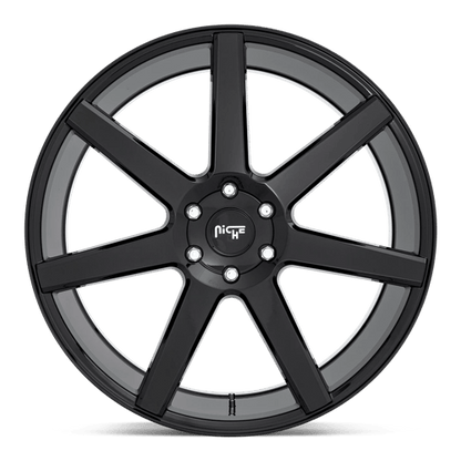 Niche M230 FUTURE Gloss Black 20x9.5 +30 6x135mm 87.1mm