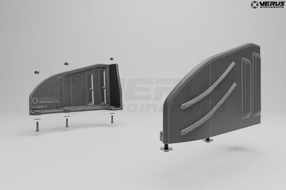 Verus - Front Splitter Endplates - BMW E92 M3