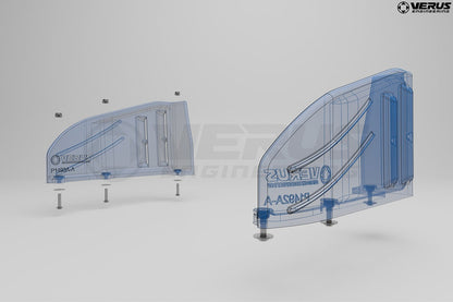 Verus - Front Splitter Endplates - BMW E92 M3