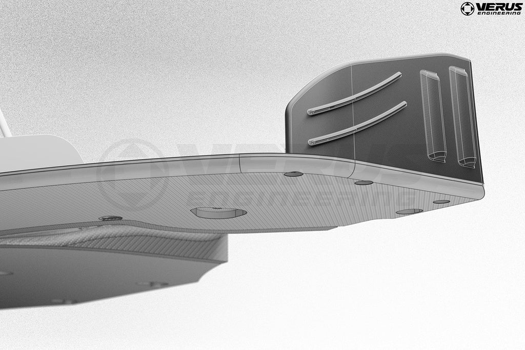 Verus - Front Splitter Endplates - BMW E92 M3