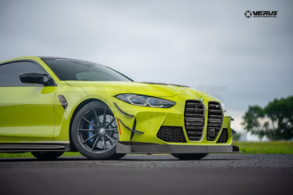 Verus - Front Splitter Endplates - G80 BMW M3, G82 BMW M4
