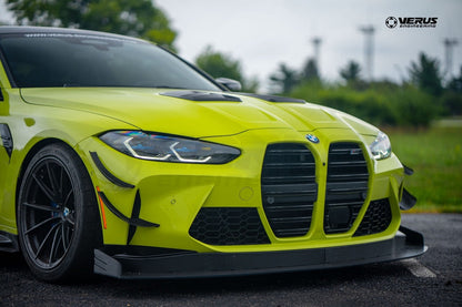Verus - Front Splitter Endplates - G80 BMW M3, G82 BMW M4