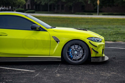 Verus - Front Splitter Endplates - G80 BMW M3, G82 BMW M4