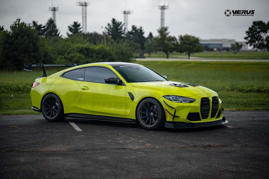 Verus - Front Splitter Endplates - G80 BMW M3, G82 BMW M4