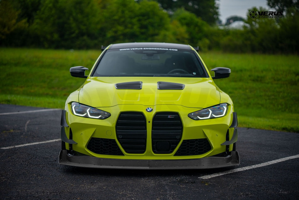 Verus - Front Splitter Endplates - G80 BMW M3, G82 BMW M4