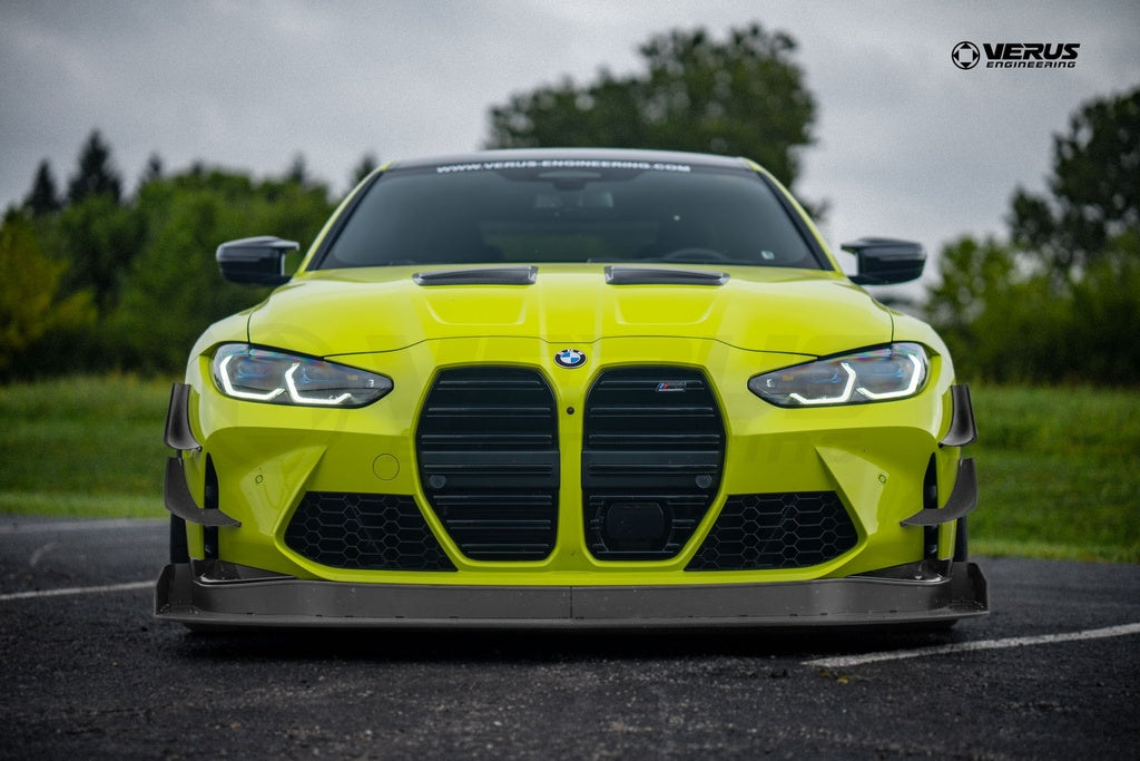 Verus - Front Splitter Endplates - G80 BMW M3, G82 BMW M4
