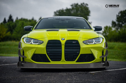 Verus - Front Splitter Endplates - G80 BMW M3, G82 BMW M4