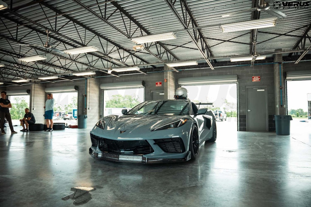 Verus - Front Splitter Endplates, WF Spec - Corvette Stingray (C8)