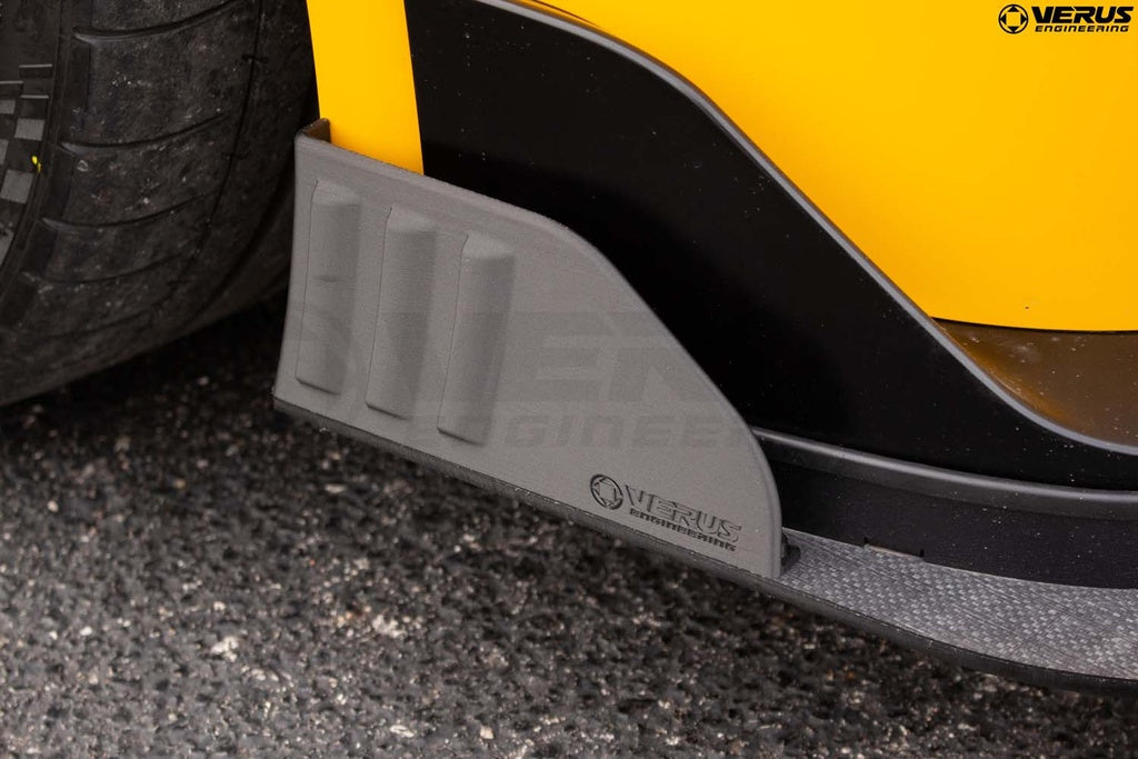Verus - Front Splitter Endplates, Standard Front Splitter - Toyota Supra