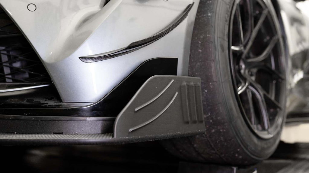 Verus - Front Splitter Endplates, High Downforce Splitter - Toyota Supra