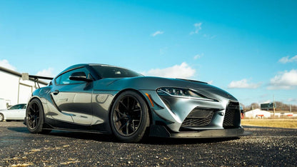 Verus - Front Splitter Endplates, High Downforce Splitter - Toyota Supra