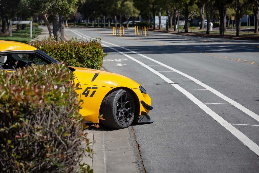Verus - Front Splitter Endplates, Standard Front Splitter - Toyota Supra