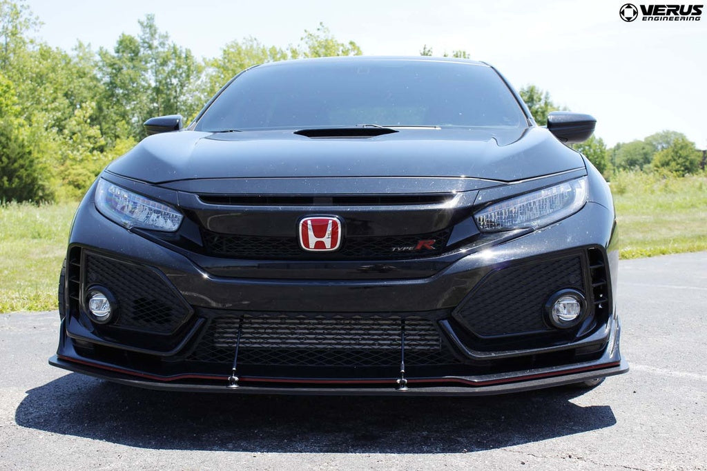 Verus - Front Splitter Kit - Fk8 Honda Civic Type R