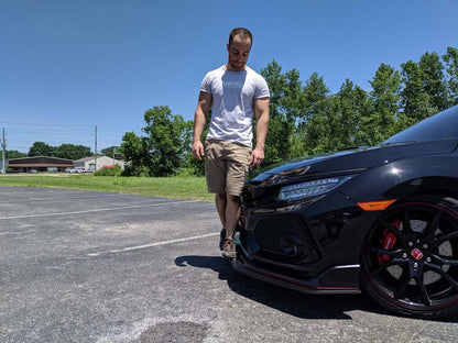 Verus - Front Splitter Kit - Fk8 Honda Civic Type R