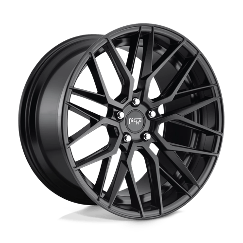 Niche M190 GAMMA Matte Black 20x10.5 +35 5x120mm 74.1mm