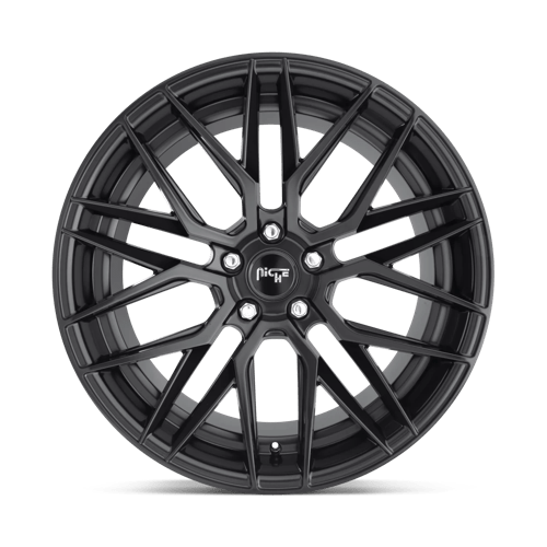Niche M190 GAMMA Matte Black 19x8.5 +35 5x120mm 72.6mm