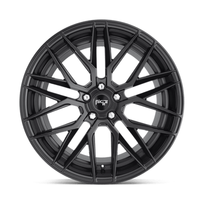 Niche M190 GAMMA Matte Black 19x8.5 +35 5x120mm 72.6mm
