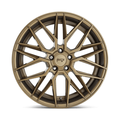 Niche M191 GAMMA Matte Bronze 20x10.5 +27 5x112mm 66.6mm