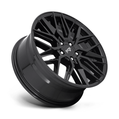 Niche M224 GAMMA Gloss Black 18x8 +42 5x112mm 66.6mm