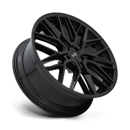 Niche M224 GAMMA Gloss Black 22x9 +38 5x112mm 66.6mm