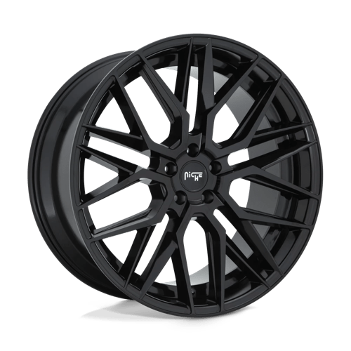 Niche M224 GAMMA Gloss Black 22x10.5 +35 5x127mm 71.5mm