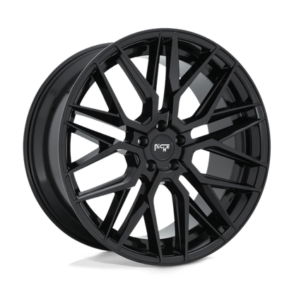 Niche M224 GAMMA Gloss Black 22x10.5 +35 5x127mm 71.5mm