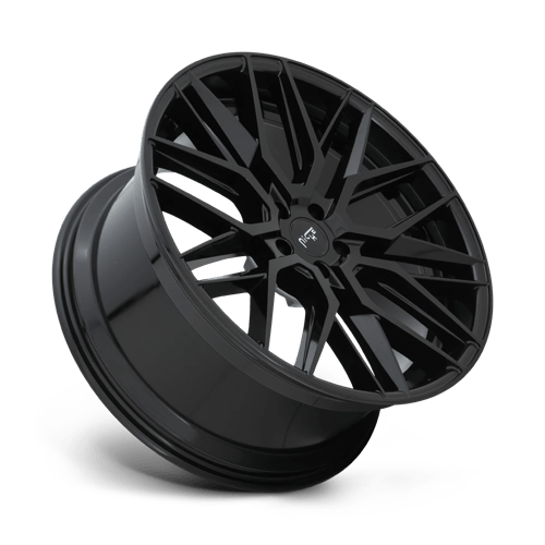 Niche M224 GAMMA Gloss Black 22x10.5 +35 5x130mm 84.1mm