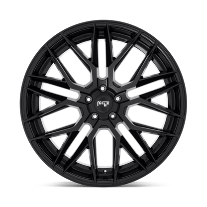 Niche M224 GAMMA Gloss Black 22x10.5 +35 5x130mm 84.1mm