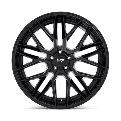 Niche M224 GAMMA Gloss Black 22x10.5 +35 5x130mm 84.1mm