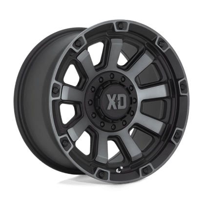 XD Series XD852 GAUNTLET Satin Black W/ Gray Tint 17x9 0 6x135|6x139.7mm 106.1mm