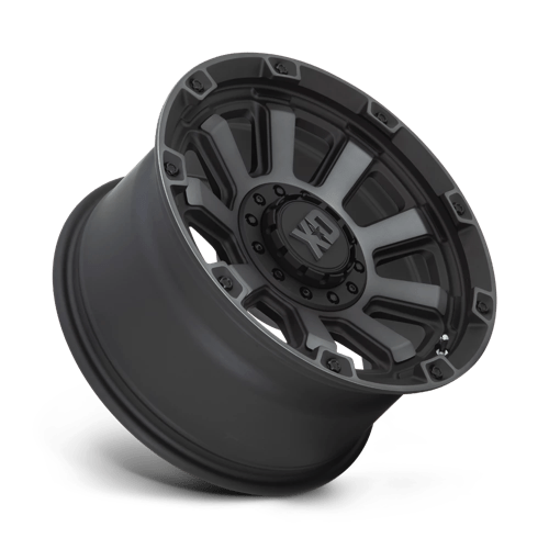 XD Series XD852 GAUNTLET Satin Black W/ Gray Tint 20x10 -18 5x127|5x139.7mm 78.1mm