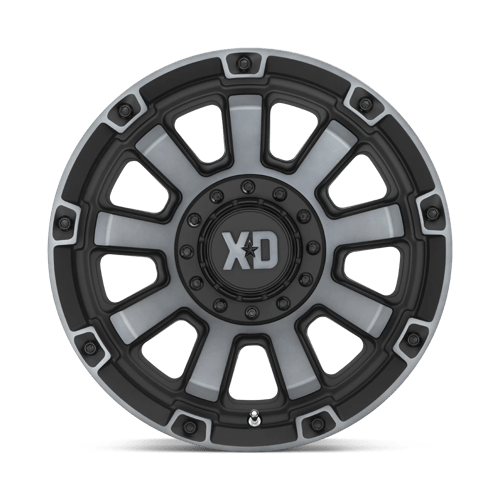 XD Series XD852 GAUNTLET Satin Black W/ Gray Tint 20x9 0 5x139.7|5x150mm 110.1mm