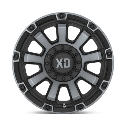 XD Series XD852 GAUNTLET Satin Black W/ Gray Tint 17x9 0 6x135|6x139.7mm 106.1mm