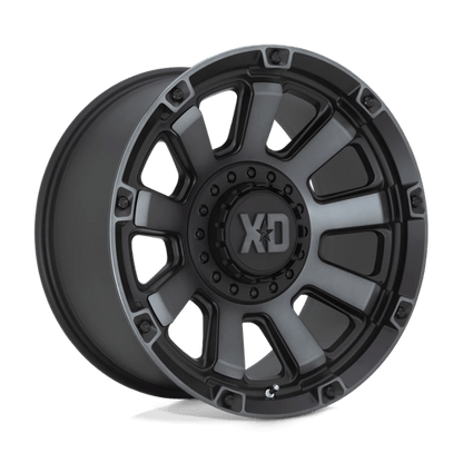 XD Series XD852 GAUNTLET Satin Black W/ Gray Tint 20x10 -18 6x135|6x139.7mm 106.1mm