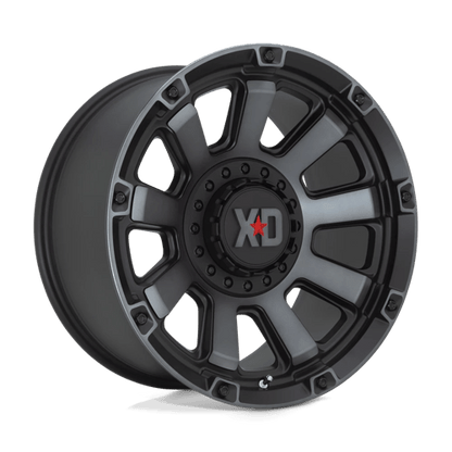 XD Series XD852 GAUNTLET Satin Black W/ Gray Tint 20x10 -18 6x135|6x139.7mm 106.1mm