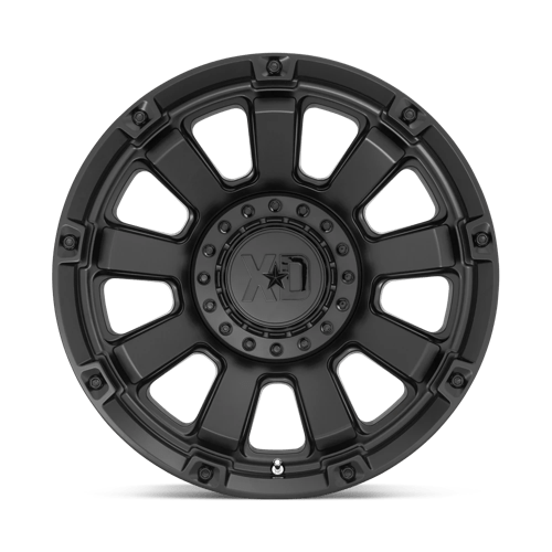 XD Series XD852 GAUNTLET Satin Black 20x10 -18 6x135|6x139.7mm 106.1mm