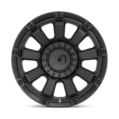 XD Series XD852 GAUNTLET Satin Black 20x10 -18 6x135|6x139.7mm 106.1mm