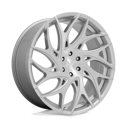 DUB S261 G.O.A.T. Silver Brushed Face 26x10 +25 6x139.7mm 106.1mm