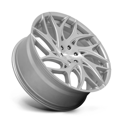 DUB S261 G.O.A.T. Silver Brushed Face 24x10 +10 5x127mm 78.1mm