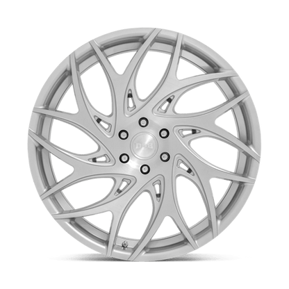 DUB S261 G.O.A.T. Silver Brushed Face 26x10 +10 5x127mm 78.1mm