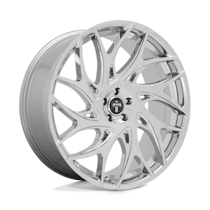 DUB S258 G.O.A.T. Chrome 22x9 +35 5x127mm 71.5mm