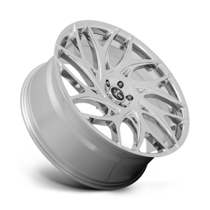 DUB S258 G.O.A.T. Chrome 24x10 +10 5x127mm 78.1mm