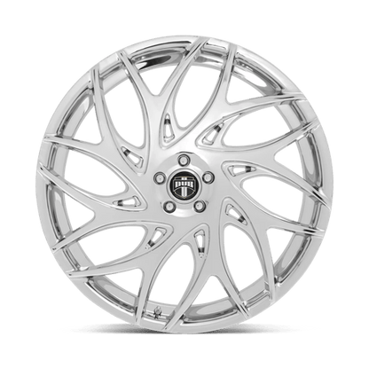 DUB S258 G.O.A.T. Chrome 20x9 +35 5x127mm 71.5mm