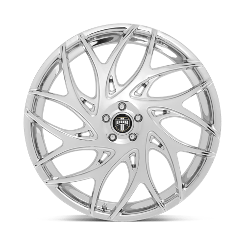 DUB S258 G.O.A.T. Chrome 24x10 +15 5x115mm 71.5mm