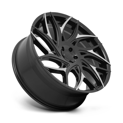 DUB S259 G.O.A.T. Gloss Black W/ Machined Spokes 26x10 +10 5x127mm 78.1mm