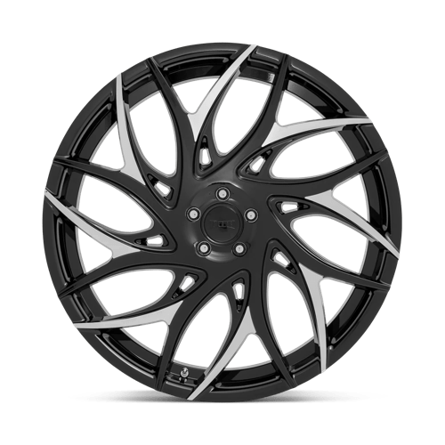DUB S259 G.O.A.T. Gloss Black W/ Machined Spokes 26x10 +30 6x135mm 87.1mm