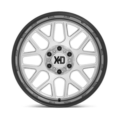 XD Series XD849 GRENADE II Brushed Milled W/ G-black Lip 24x12 -44 8x170mm 125.1mm