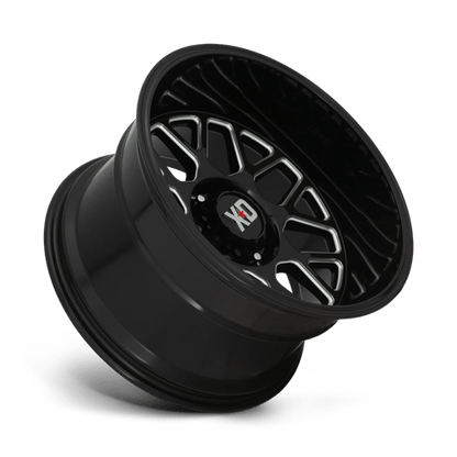 XD Series XD849 GRENADE II Gloss Black Milled 20x10 -18 6x135mm 87.1mm