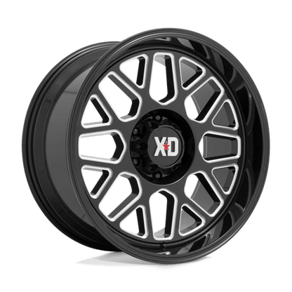 XD Series XD849 GRENADE II Gloss Black Milled 20x9 0 6x139.7mm 106.1mm