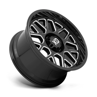 XD Series XD849 GRENADE II Gloss Black Milled 20x9 0 6x139.7mm 106.1mm
